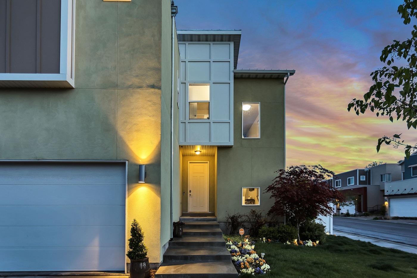 Inspiration de construction neuve contemporaine