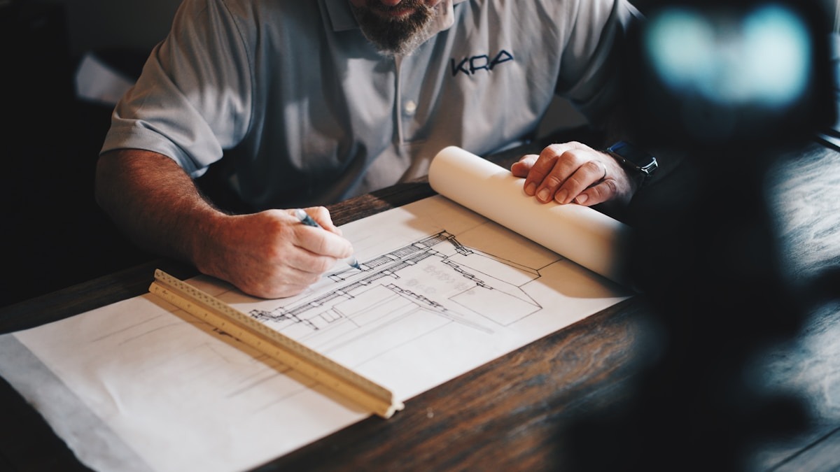 Esquisse de projet de construction